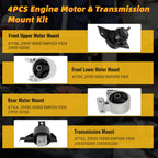 Engine Motor Mount Transmission Mount for Hyundai Accent 1.6L 2006-2011