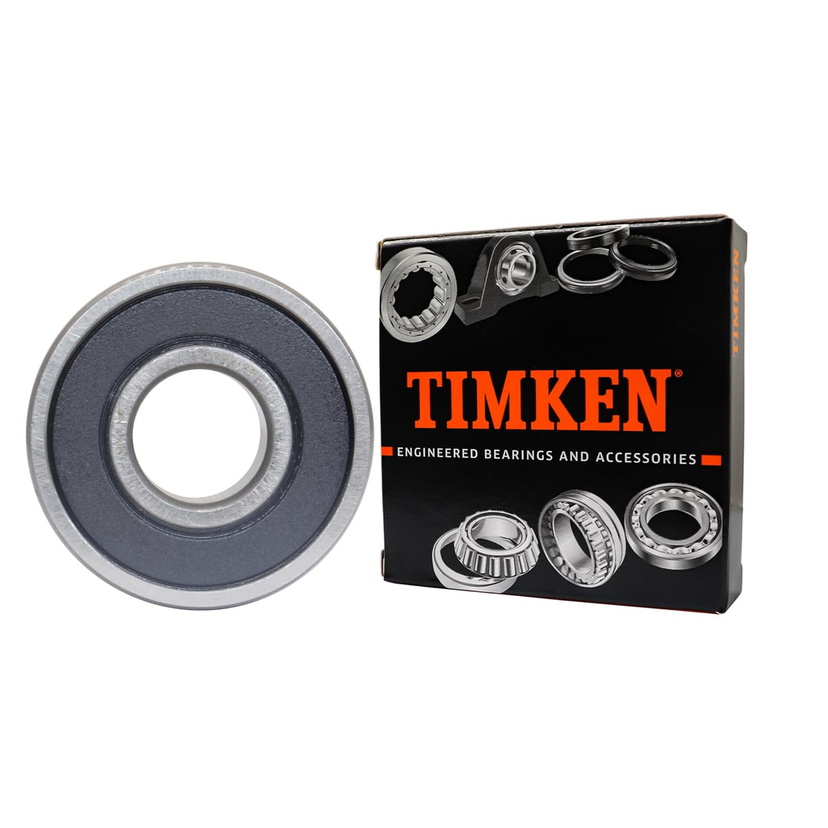 4PACK TIMKEN 6000-2RS Double Rubber Seal Bearings 10x26x8mm