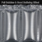 Air Pillows for Shipping 170 Count (20 Gallons) - 4x8" Pre-Filled Inflatable Air Cushions for Packing - Void Fill Air