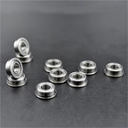 MF63 MF93 MF74 MF84 MF104 MF85 MF95 MF105ZZ MF115 MF106 ZZ Ball Flange Bearings 10Pcs(MF84 4x8x3mm)