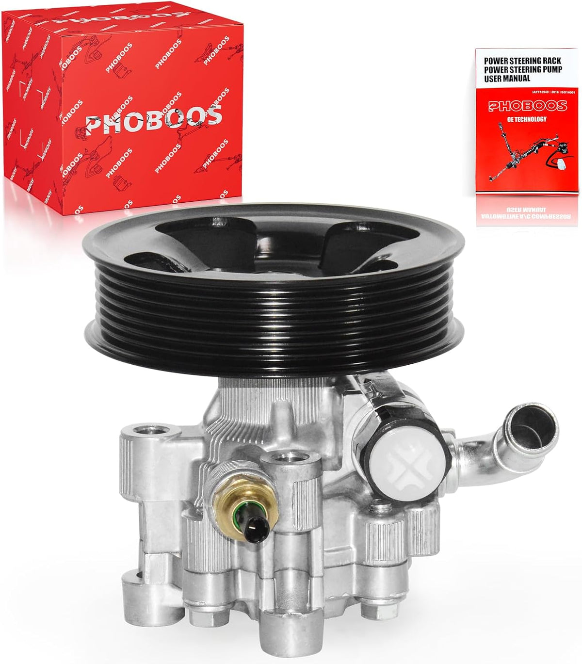 PHOBOOS Power Steering Pump Fit for Toyota Tacoma 2005-2015