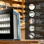 100L Bread Dough Proofer Fermentation Cabinet | Digital Timing & Adjustable Temp Humidity | Uniform Heating | Countertop