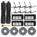 Compatible For Eufy，X9Pro Robot Vacuum Cleaner Main Roller Brush Mop Cloth Side Brushes HEPA Filter Accessories(B)