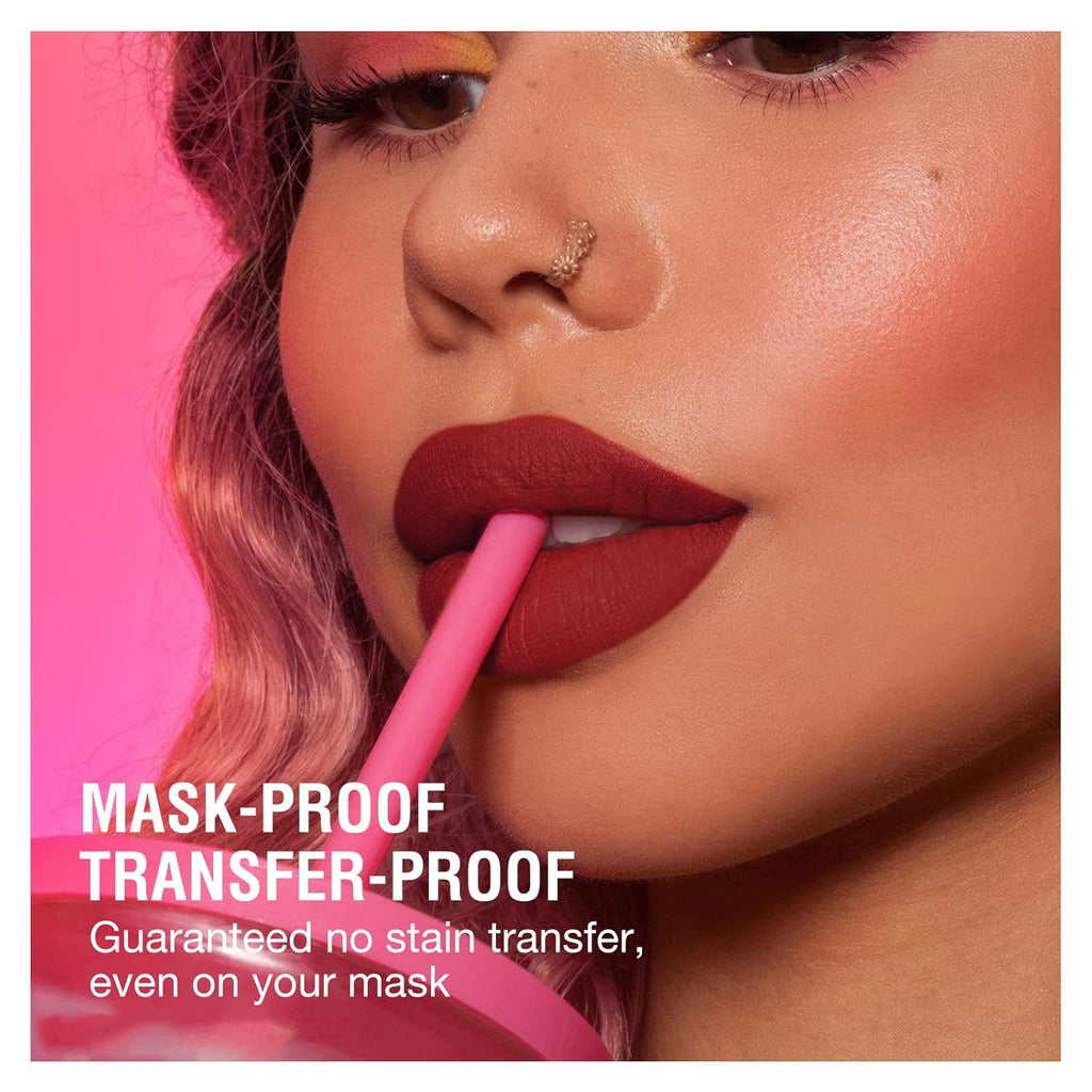12Pcs Matte Liquid Lipstick + Lip Liner Pens Set, One Step Lips Makeup Sets Pigment Velvety Nude Lip Stain Waterproof