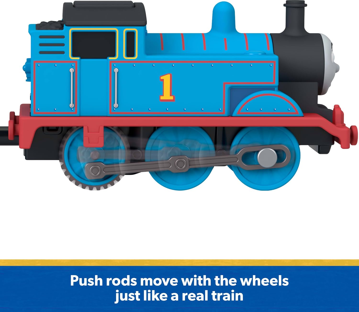 Motorized Thomas Engine & S.C. Ruffey Truck | Fisher-Price Battery-Powered Toy Train & Vehicle for Preschoolers