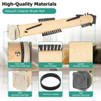 Replacement Part Compatible with Kirby Vacuum Brush Roll with 4 Pcs Belt