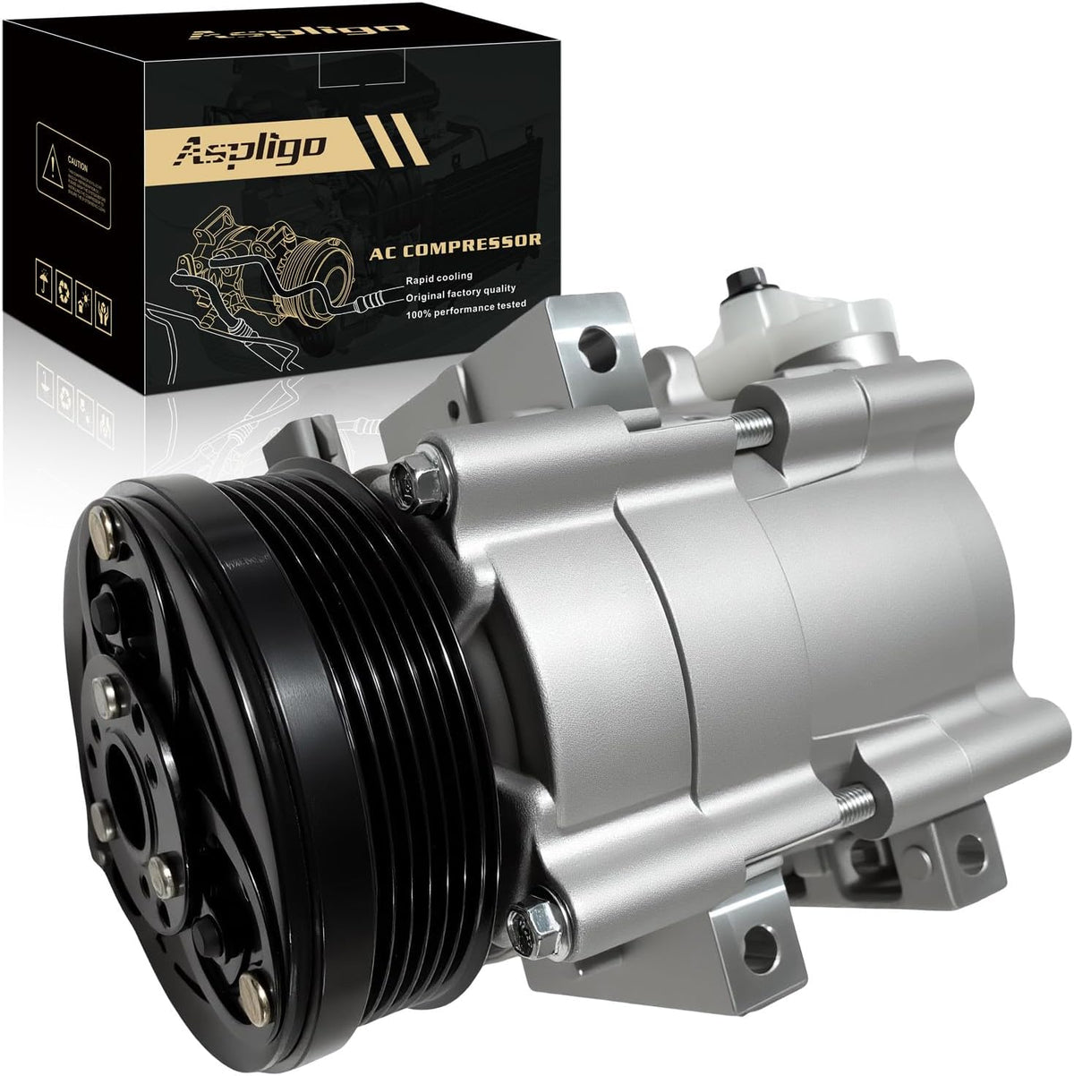 A/C Compressor Fit for Ford F-150 1997-2001,for Excursion 2003-2005