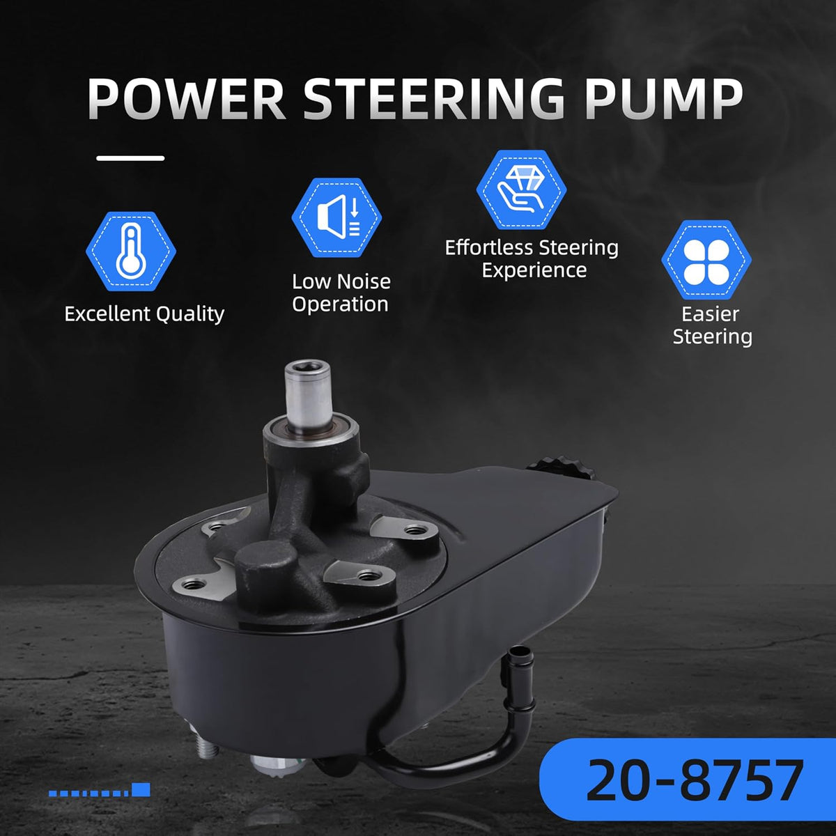 Power Steering Pump for Chevy Silverado 2500 HD/3500 HD