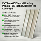 Corrugated Metal Roof Panels, Galvanized Steel Waterproof