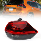 Right Outer Tail Light for Nissan Rogue 2017-2019 (Black Housing)