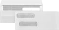 500#8 Double Window Security Envelopes, Flip & Seal