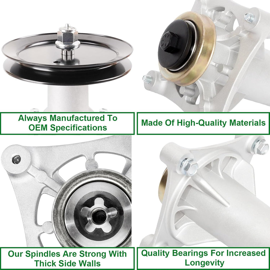 42" 46" 48" 54" Inch Deck Spindle Assembly Fit for Husqvarna YTH22V46 YTH24V48 YTA22V46 Craftsman YS4500 Lawn Mower