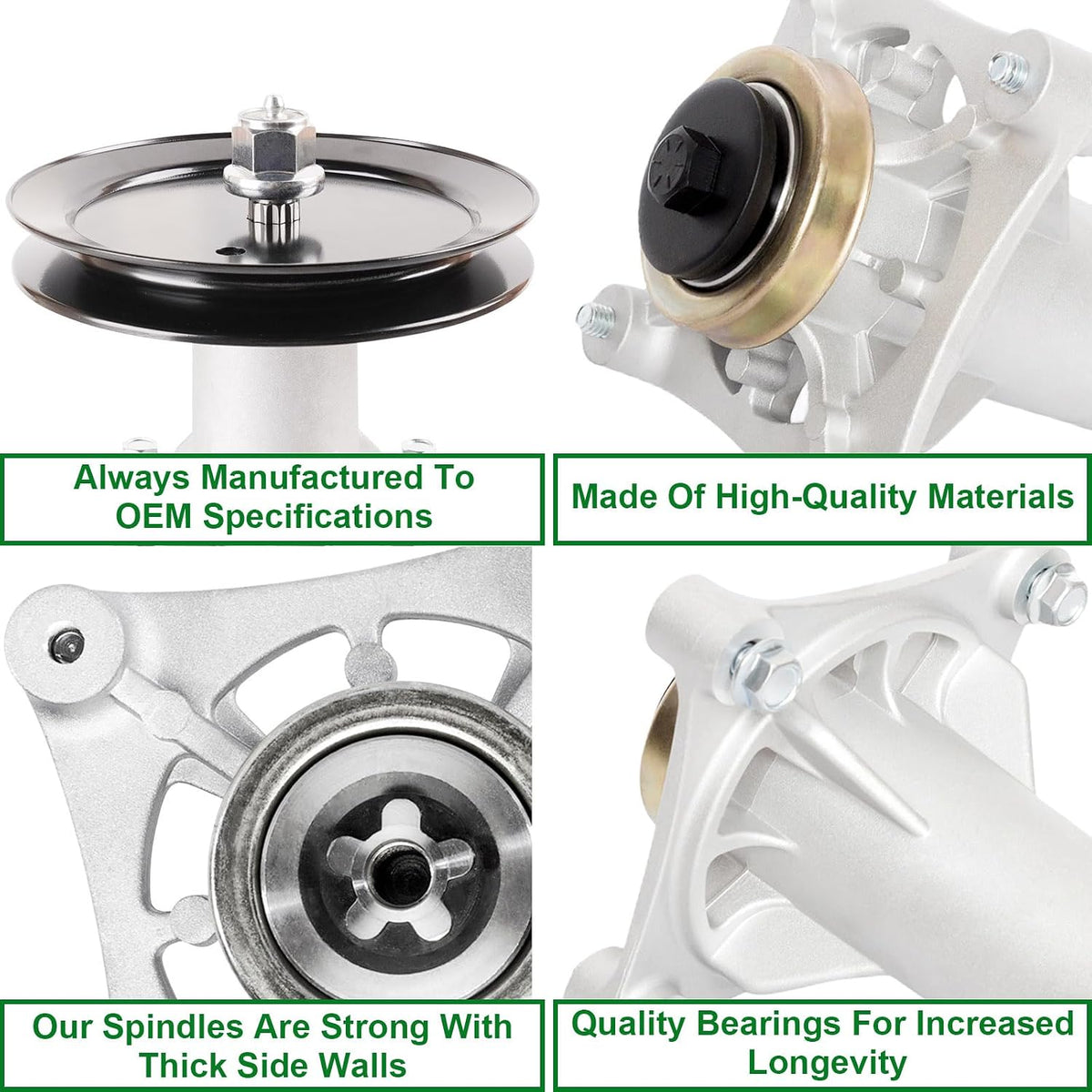 42" 46" 48" 54" Inch Deck Spindle Assembly Fit for Husqvarna YTH22V46 YTH24V48 YTA22V46 Craftsman YS4500 Lawn Mower