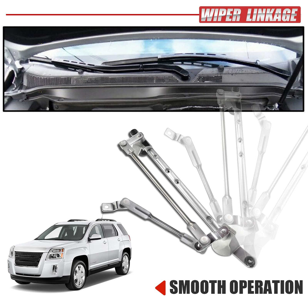 A-Premium Front Windshield Wiper Transmission Linkage Assembly