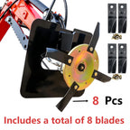 Hydraulic Mower Grass Cutter Attachment for 0.8Ton-1.8Tons Mini Excavator