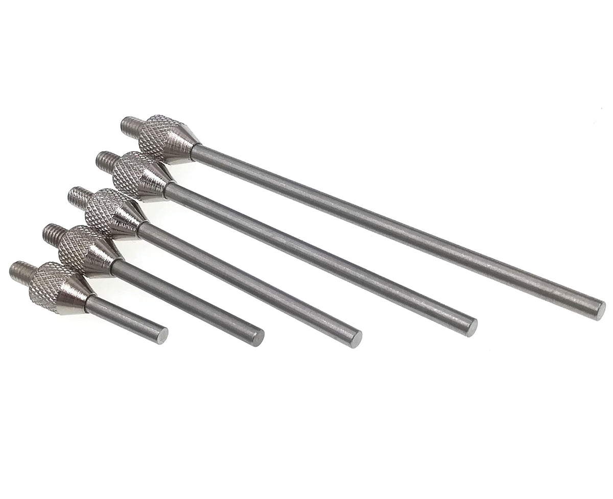 Needle Point Contact Points Set for Depth Gauge Dial Indicator M2.5 Thread 2 mm Diameter (D2mm)