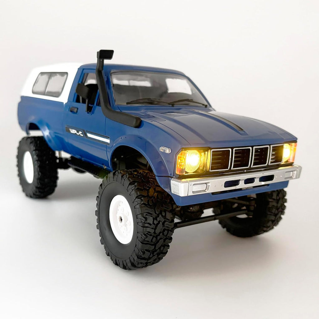 RC Crawler WPL C24 RC Rock Crawler RC Truck 4x4 Off Road RTR | 1/16 Scale Remote Control Truck All Terrain 2.4 GHz