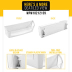 PartsBroz Refrigerator Door Shelf Bin for Whirlpool GI6SARXXF02