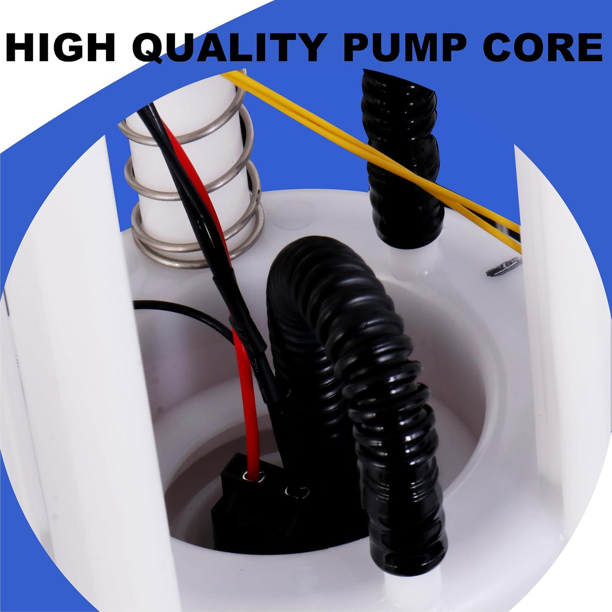 MOSTPLUS Electric Fuel Pump Module Assembly Compatible with 2005-2007 Jeep Liberty L4 2.4L V6 3.7L Replace E7199M