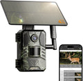 Trail Camera, Cellular Trail Camera with AI Animal Detection, Game Camera Built-in SIM Card 4G Unlimited Data Plan 2K