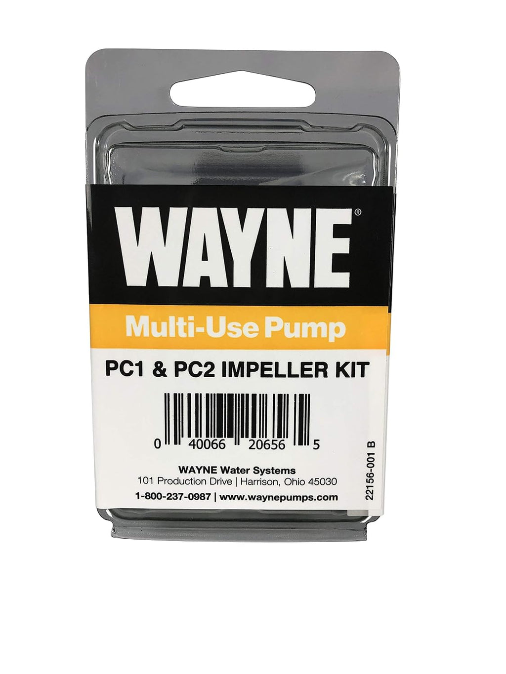 Wayne 66059-WYN3 Utility Pump PC1 / PC2 Impeller Kit
