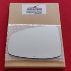 Driver Side Mirror Replacement Glass + Glue for 15-20 Honda Fit