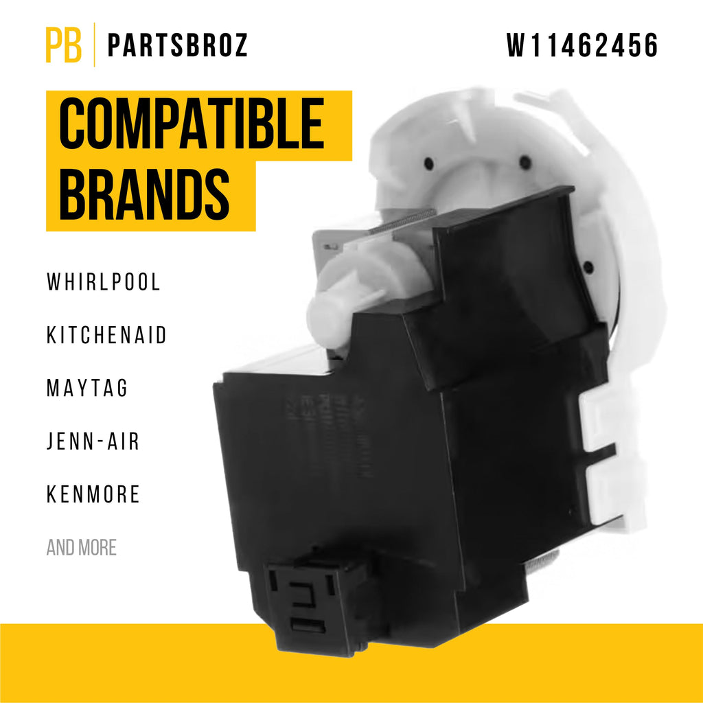 Dishwasher Pump-Drain for KitchenAid KDFE204KBL3