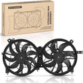A-Premium Engine Dual Radiator and Condenser Cooling Fan Assembly