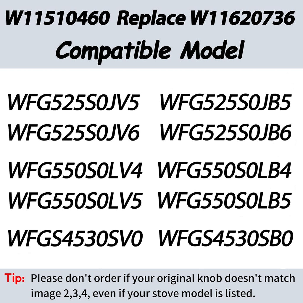 Sieri WFG525S0JV5 WFG525S0JV6 WFG550S0LV4 for Whirlpool Gas Stove