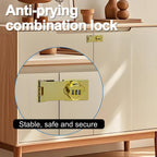Gold Cabinet Locks with Combination, Password Hasp Locks