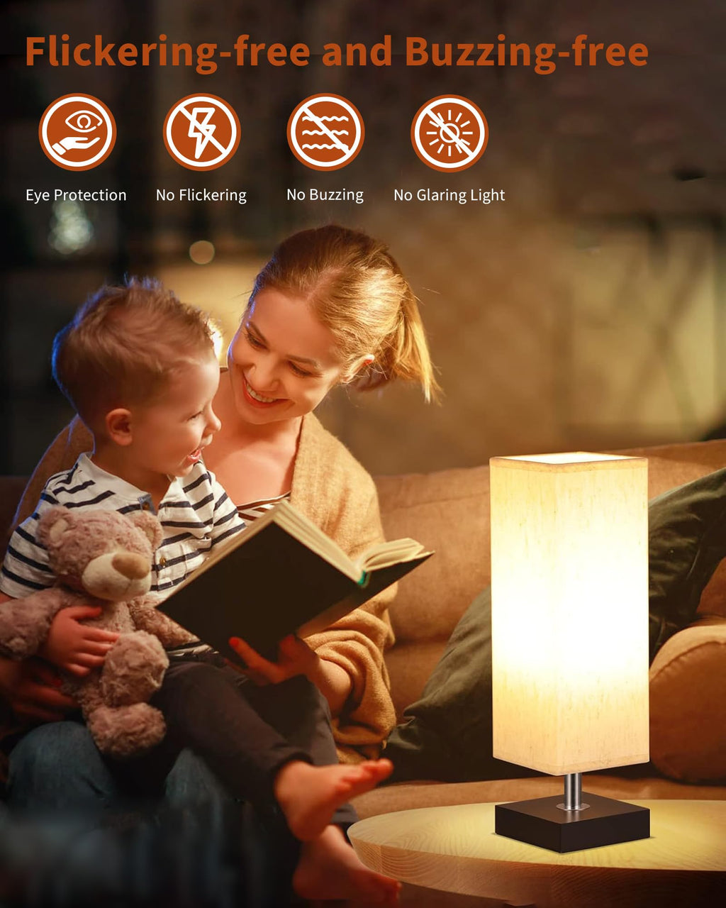 LED Light Bulbs, 100 Watt Equivalent A19, Soft Warm White 2700K