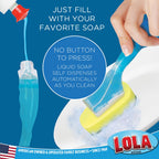 Soap Dispenser Dish Wand Sponge Head Refills, 12 Pack, Super Absorbent Scrubber, Non-Scratch