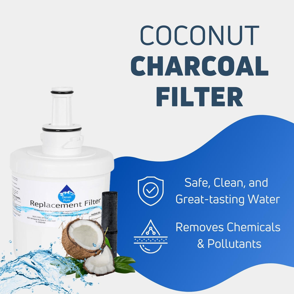 Replacement for Samsung RF268ABWP Refrigerator Water Filter