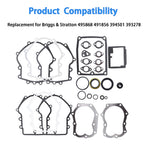 labwork 394501 Engine Gasket Set Replacement for Briggs Stratton 495868