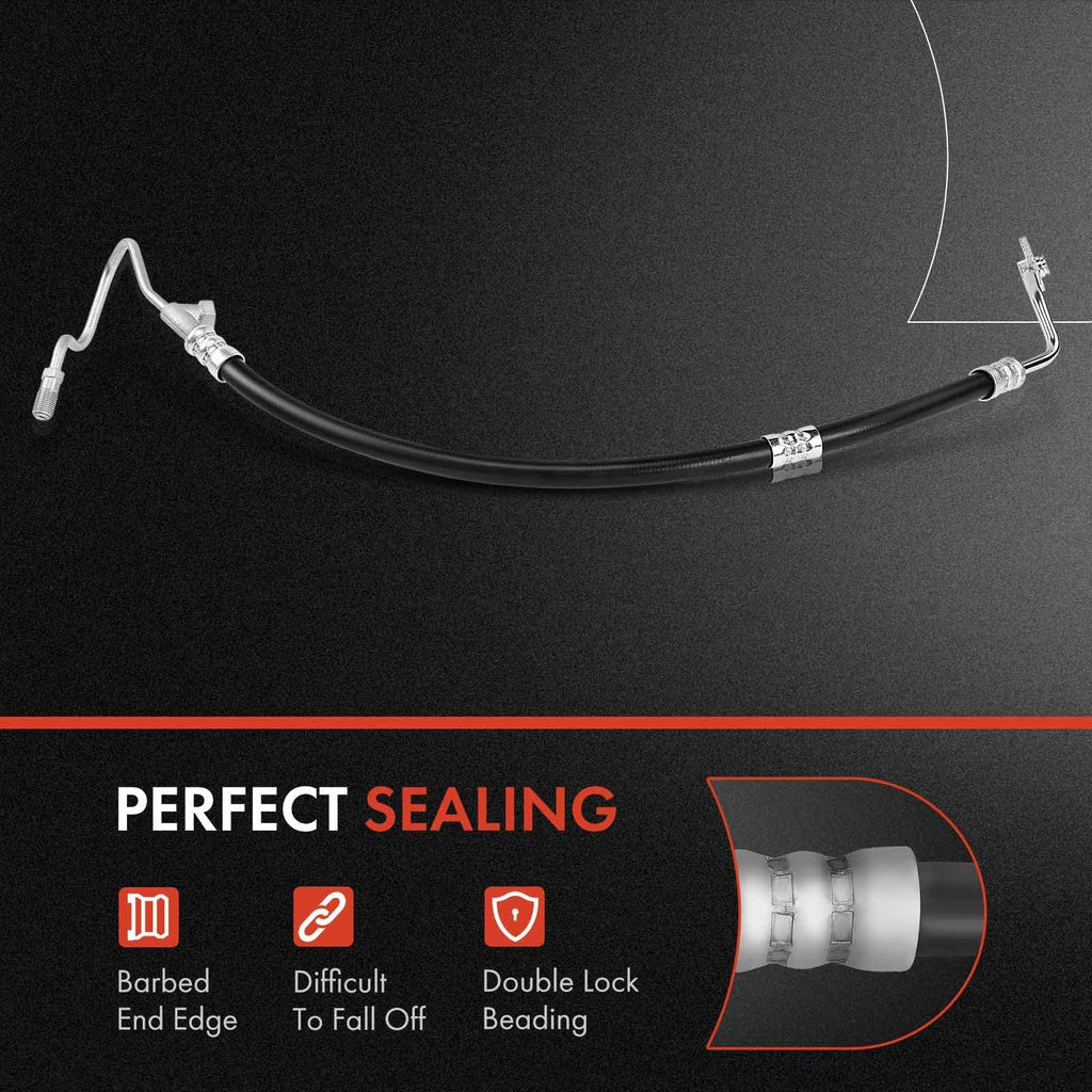 A-Premium Power Steering Return Line Hose Assembly Compatible with Honda
