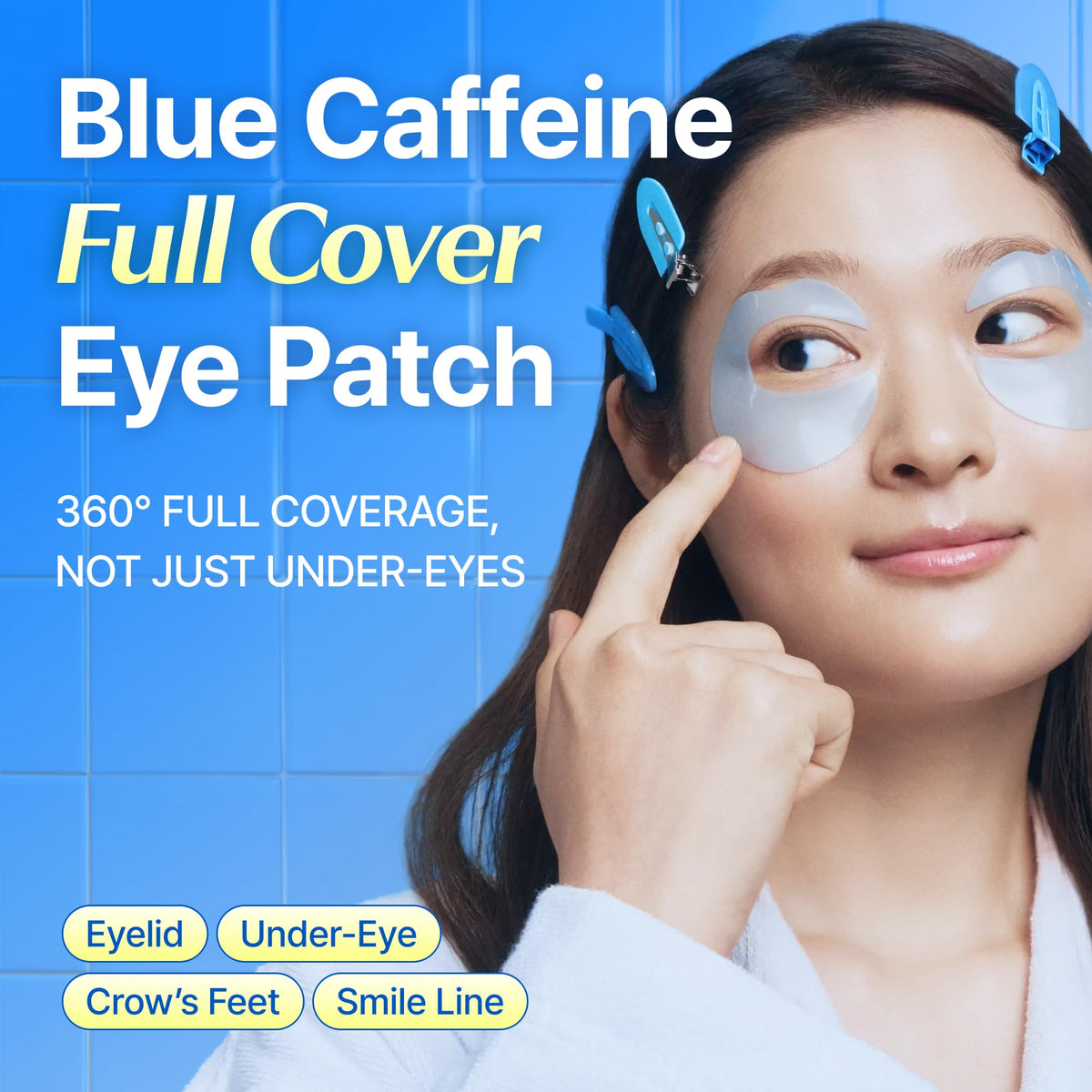 Blue Caffeine Eye Patch, 60ct