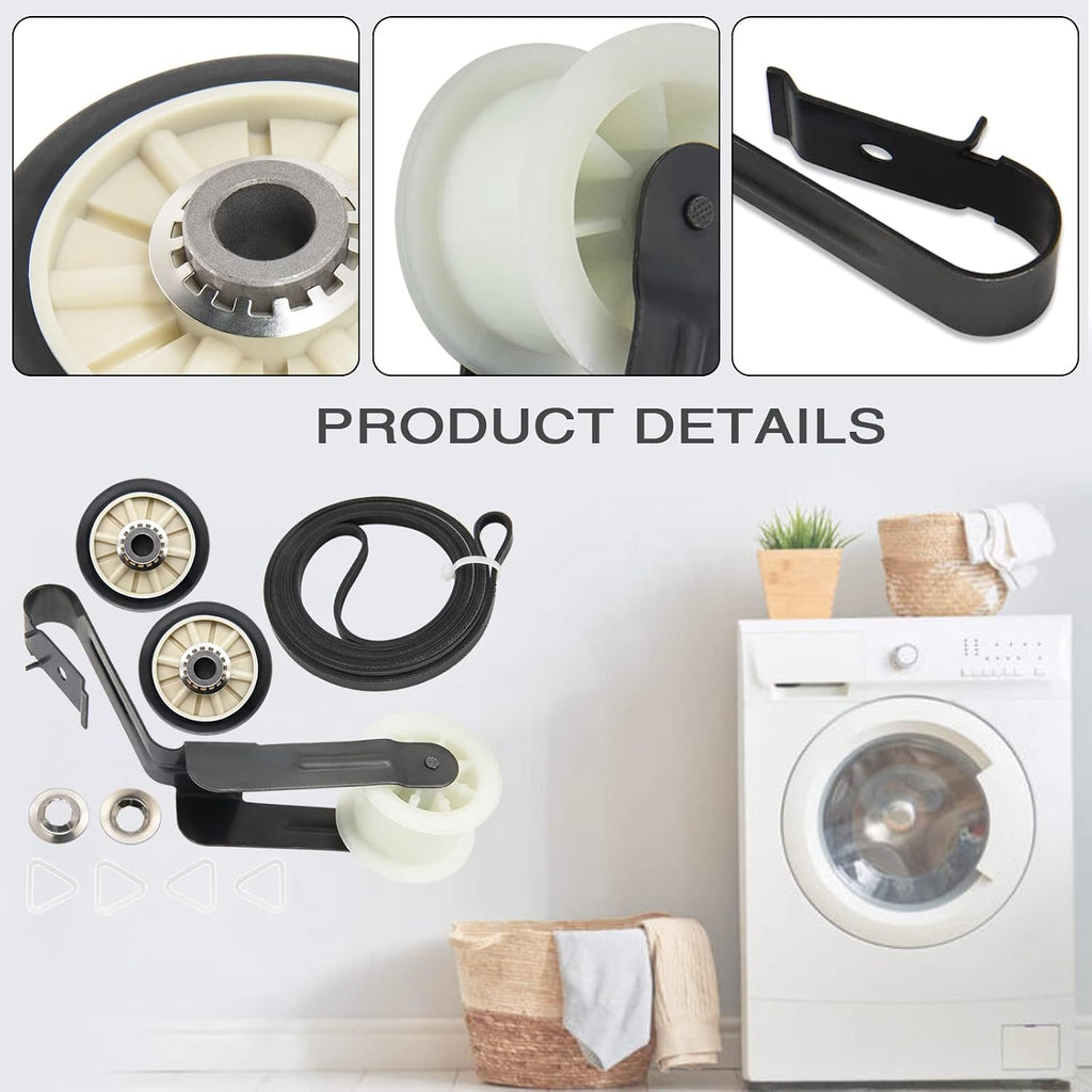 4392065 Dryer Repair Kit Compatible With Whirlpool Maytag Centennial, Amana, Admiral, Crosley Dryer, 349241T Drum