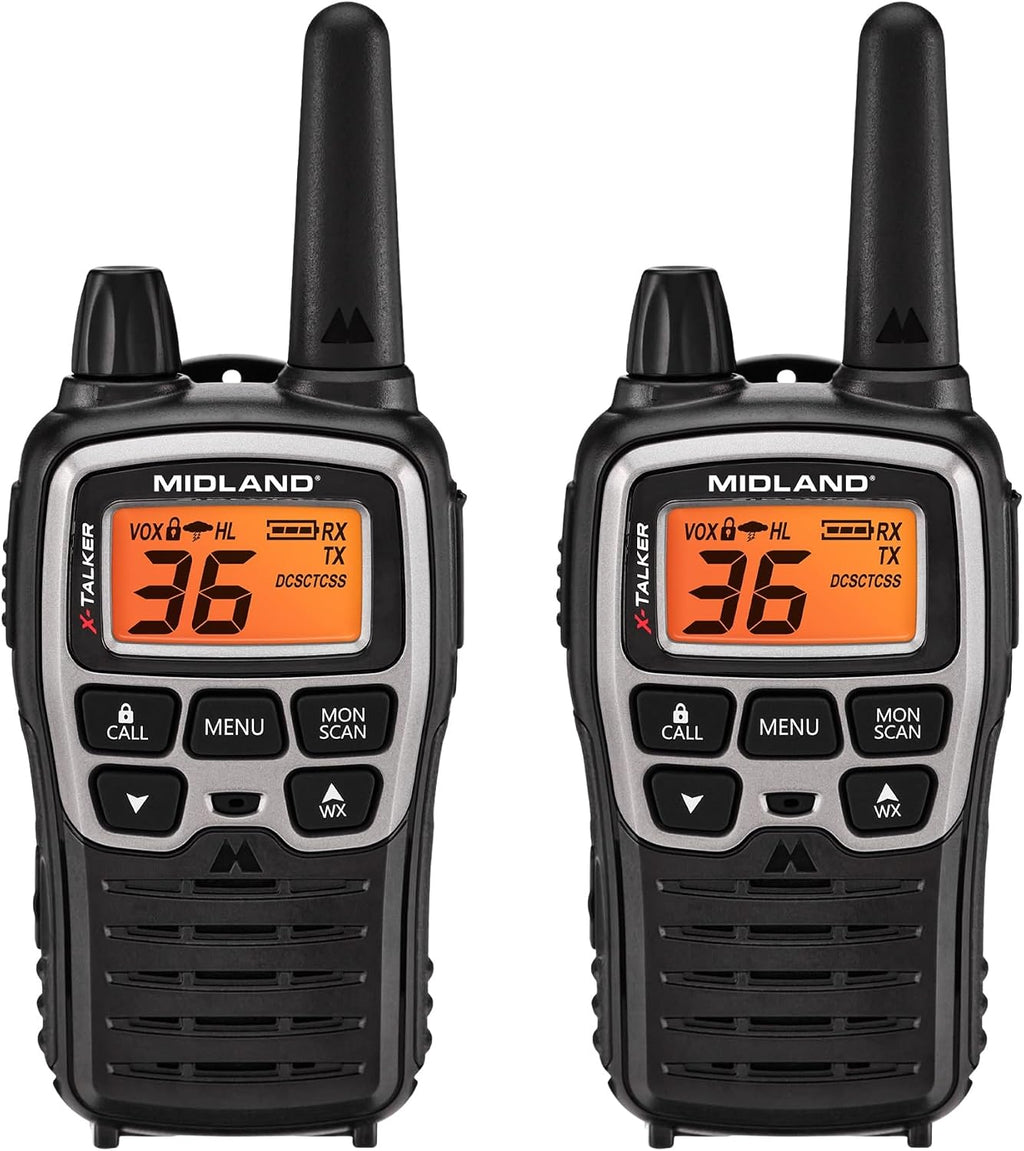 T71VP3 X-TALKER Long Range Walkie Talkie - FRS Two-Way Radio for Camping Overlanding Rock Crawling - NOAA Weather