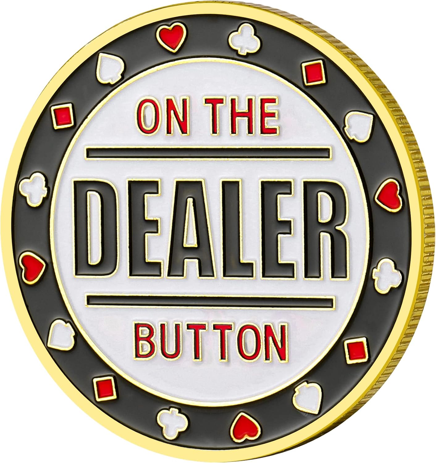 Small Blind, Big Blind, Dealer Button, Poker Guard, Poker Gifts for Men, Poker Accessories, Poker Chips with Plastic