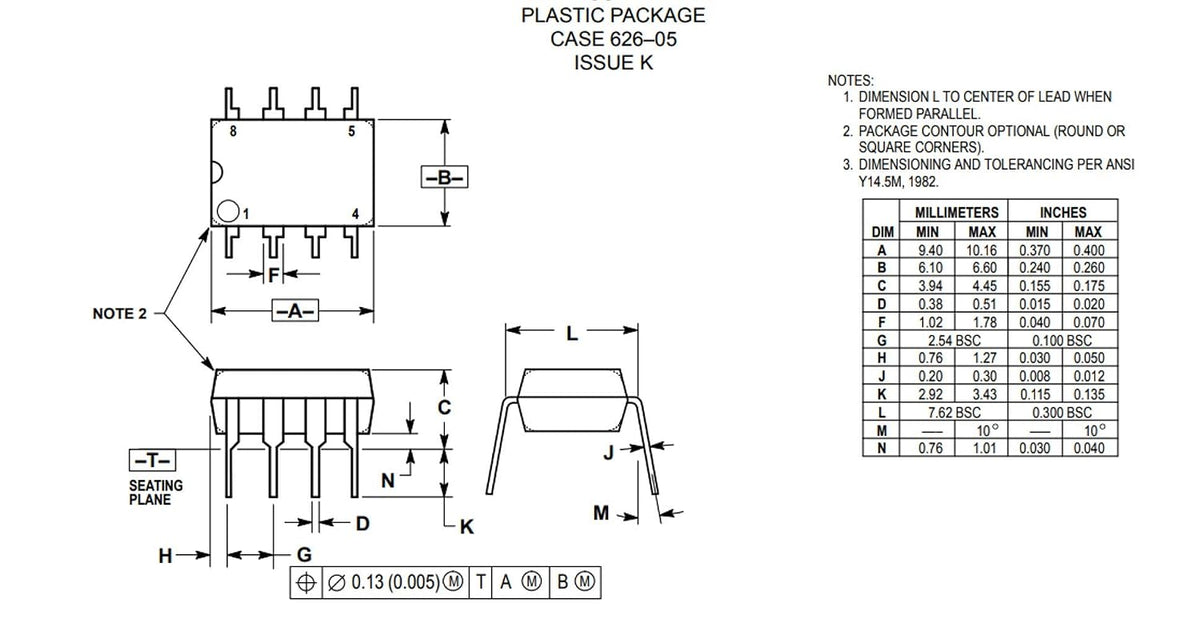 40pcs LM358 8P IC Block Precision Dual Operational Amplifier,8-Pin
