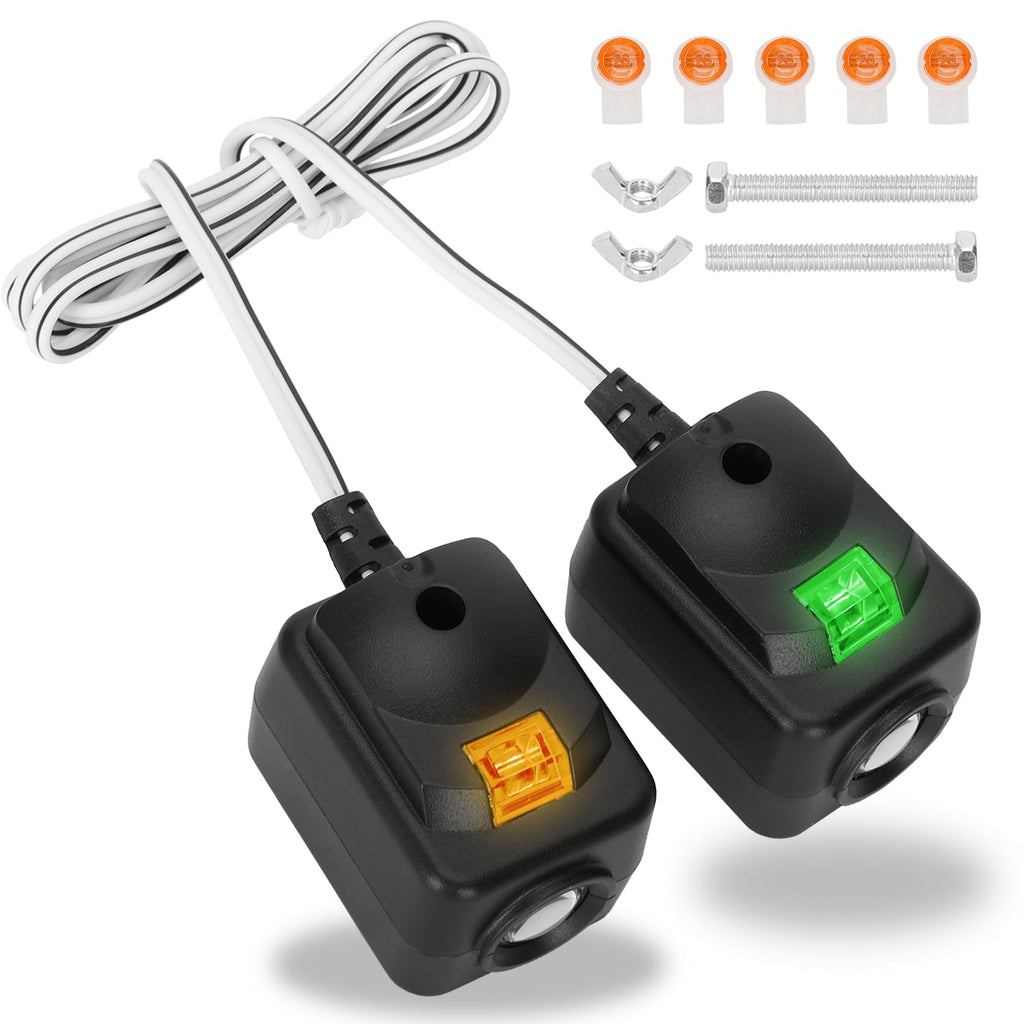 820CB Garage Door Sensor (Receiving&Sending),Auto-reverses on Obstruction