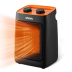 1500W Portable Space Heater for Indoor Use,Thermostat, 2S Fast Heat