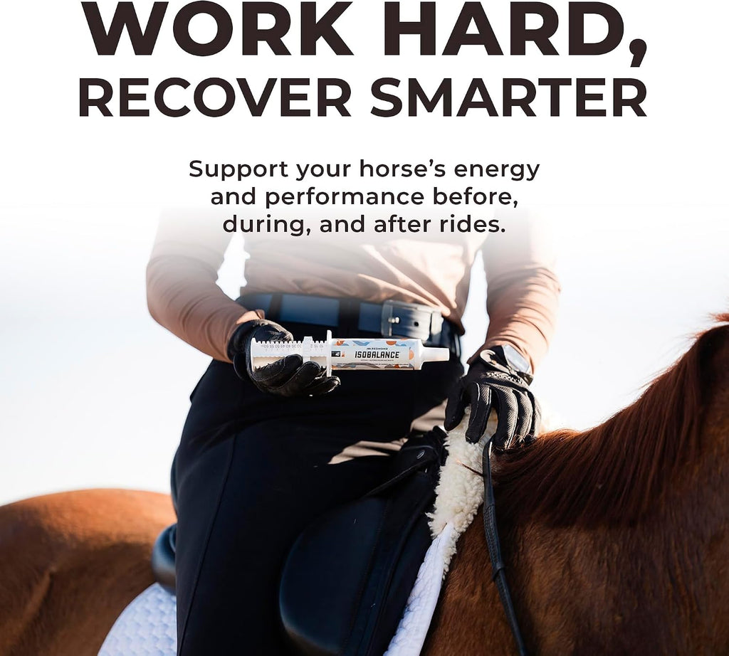 IsoBalance Horse Electrolyte Paste, Equine Performance and Mineral Rich Hydration Formula