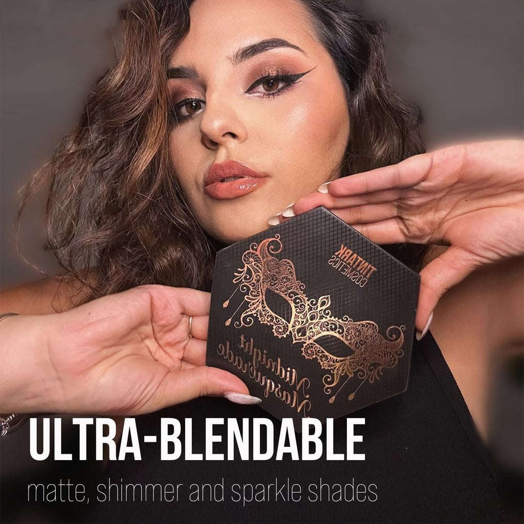 Midnight Masquerade Black Spectrum Smokey Eyeshadow Palette