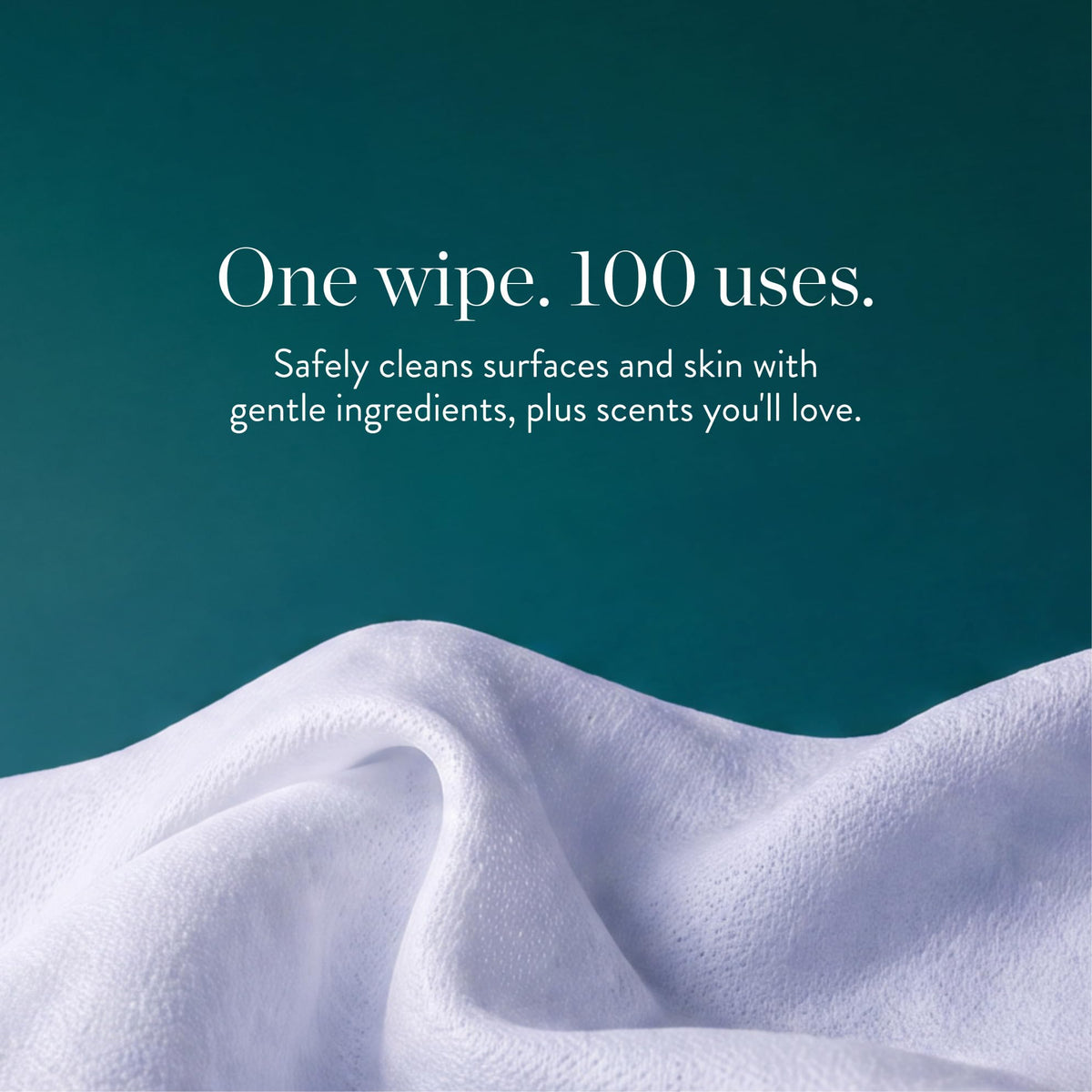 All Purpose Cleaning Wipes, Fragrance Free, 60ct, 6-Pack, 8" Refill