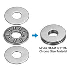 uxcell NTA411+2TRA Needle Roller Thrust Bearings with Washers, 6mm Bore