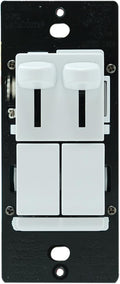 Legrand LS Series 450W LED Dimmer Switch and 1.6A Fan Control White 1 Pack