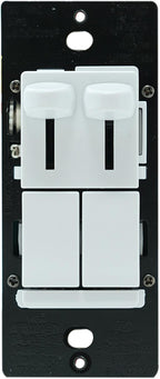 Legrand LS Series 450W LED Dimmer Switch and 1.6A Fan Control White 1 Pack