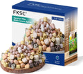 12-in-1 Aquarium Filter Media for Freshwater & Marine Tanks, Bio Filter Mix with Ceramic Rings & Bio Balls, Helps