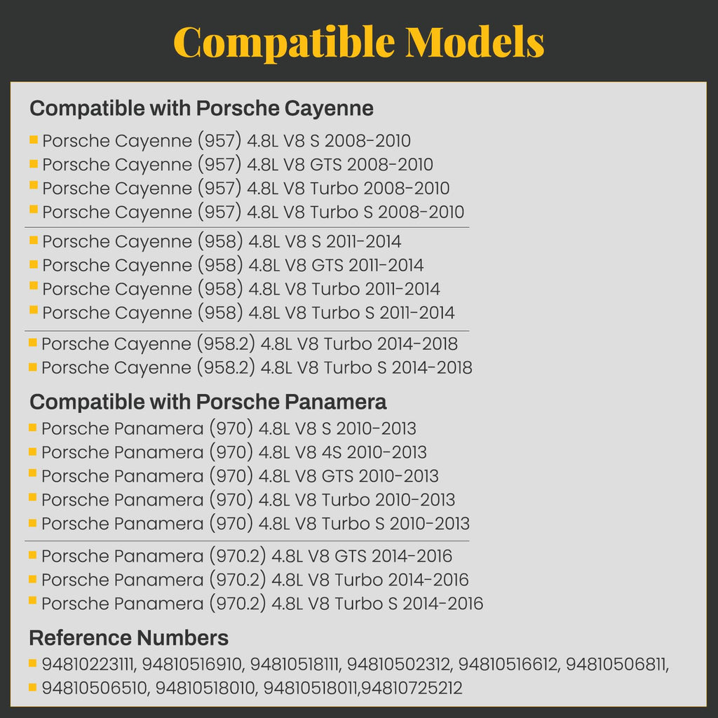 11PCS Timing Chain Kit for Porsche Cayenne 2008-2018, Panamera 2010-2016